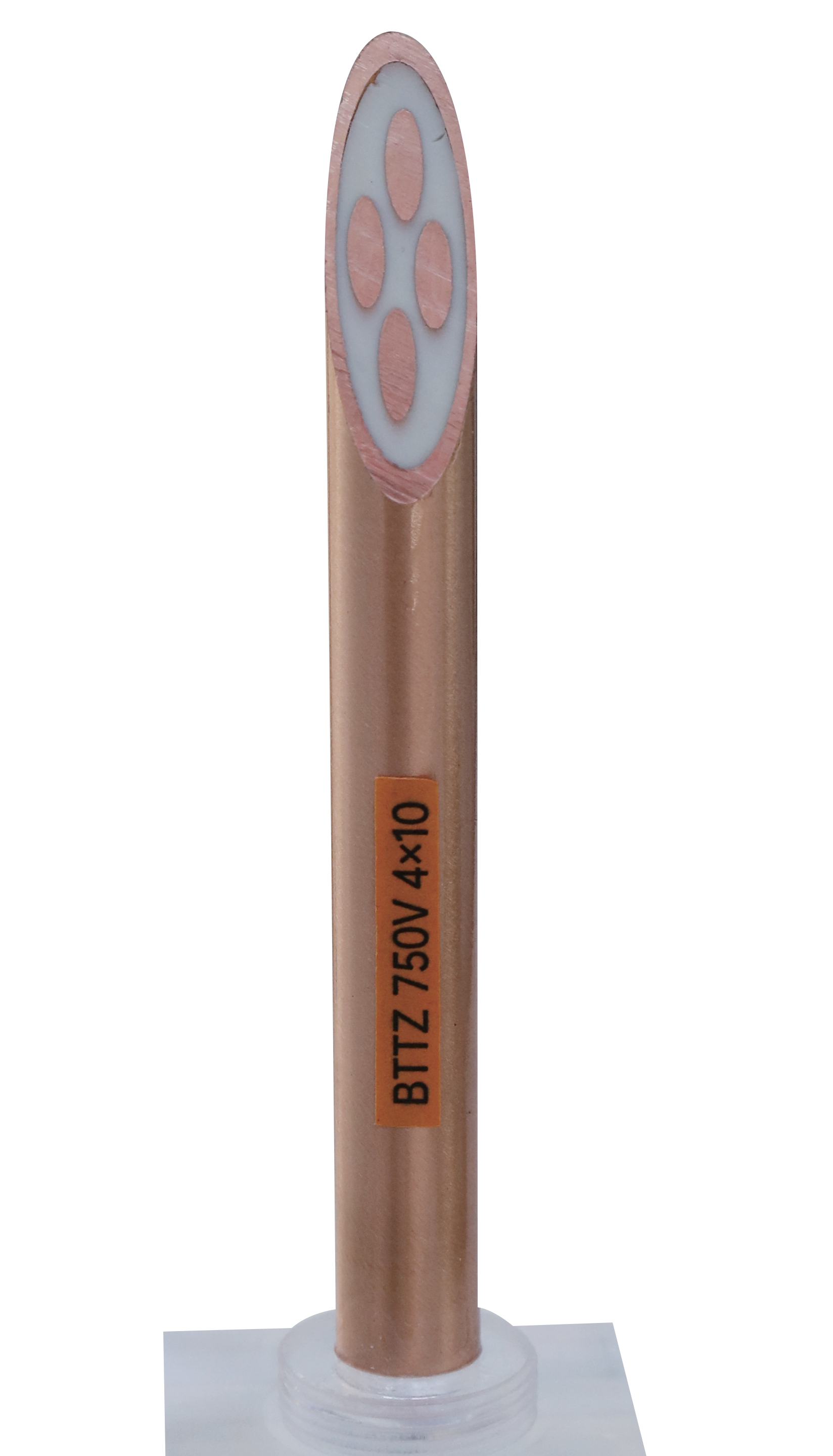 Copper Sheathed Mineral Magnesium Oxide  Insulated Fireproof Cable ( BTTZ )