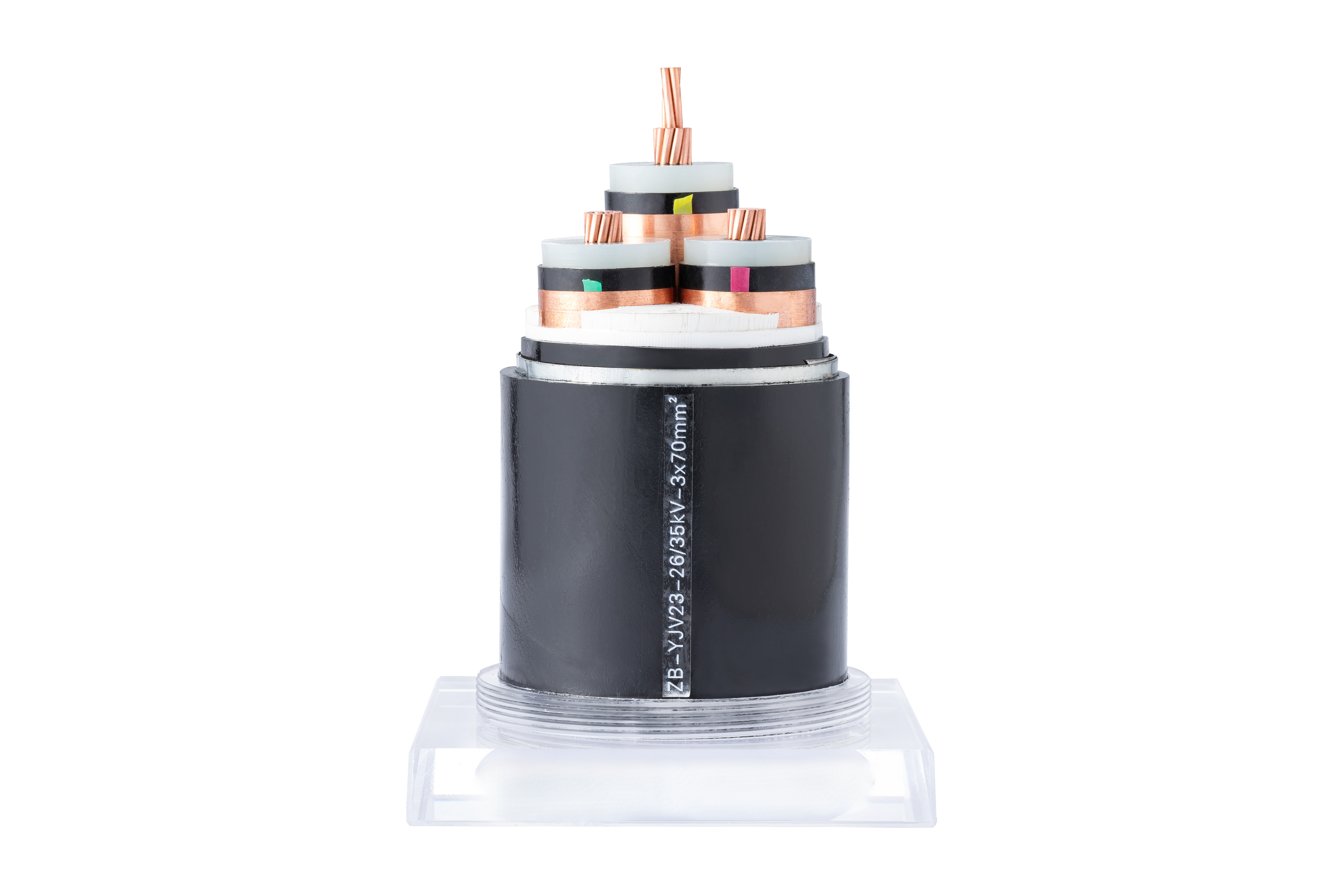 XLPE Insulated Power Cable for rated voltage of  3.6/6kV-26/35kV
