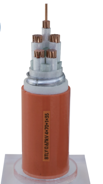 Flexible mineral insulated fireproof cable（YD-NG-A (BTLY））