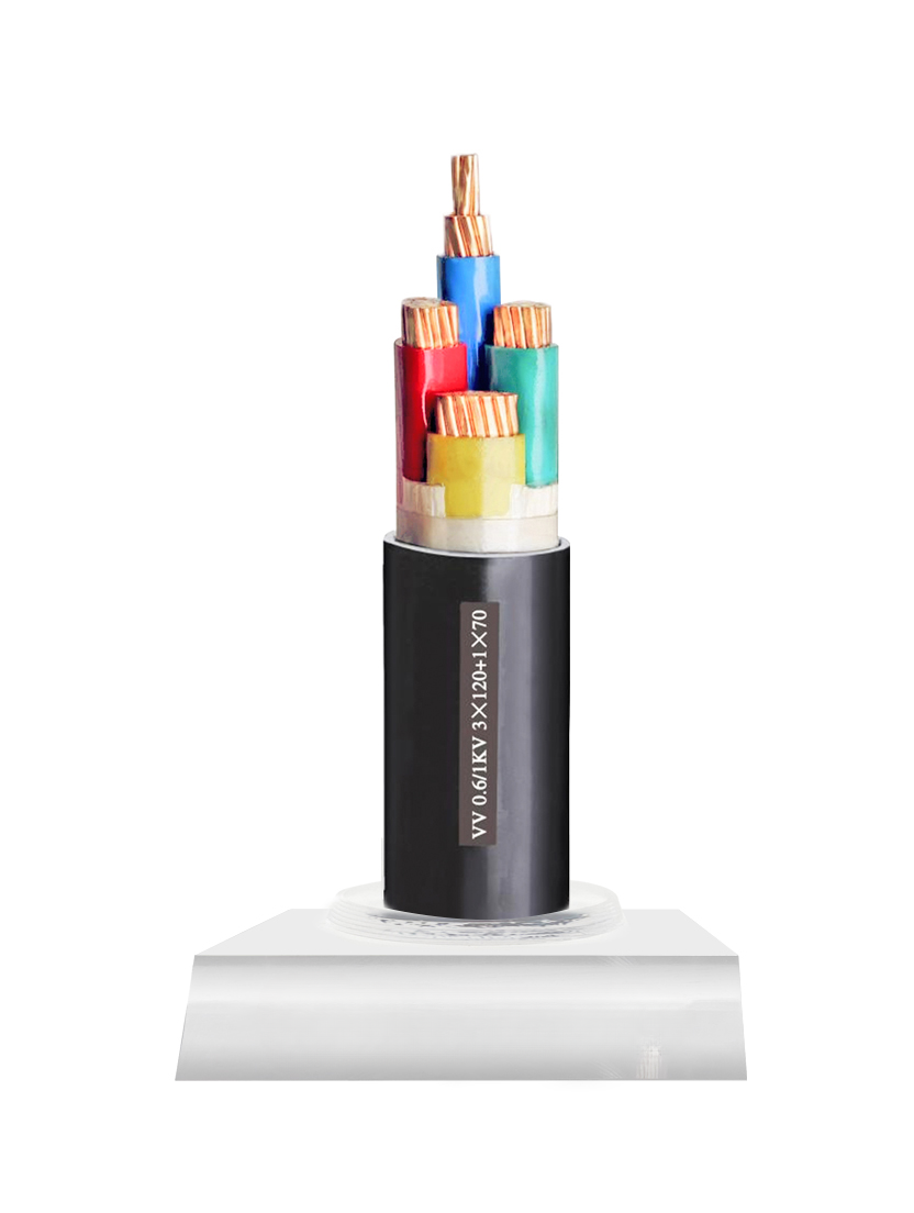 PVC Insulated Power Cable for rated Voltage  of 0.6/1kV