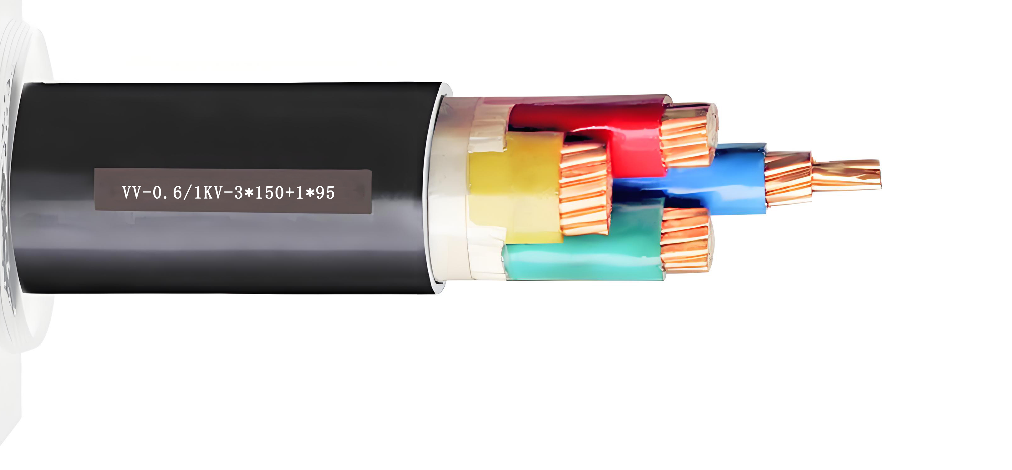 VV- 0.6/1 kV-3*150+1*95 