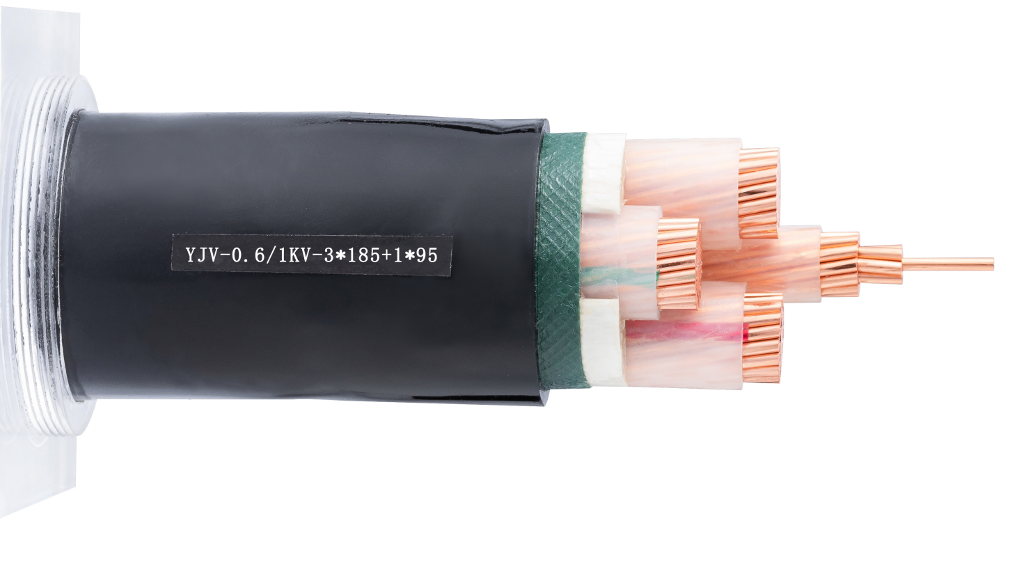 YJV- 0.6/1 kV-3*185+1*95